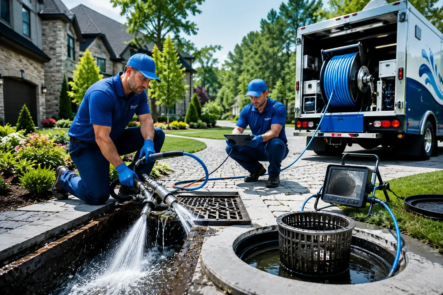 Local outdoor drain cleaning professionals in La Salle, MI